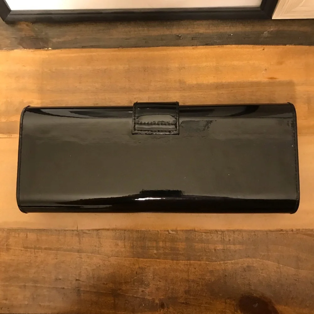 COPY - Lancôme Black Vinyl Clutch